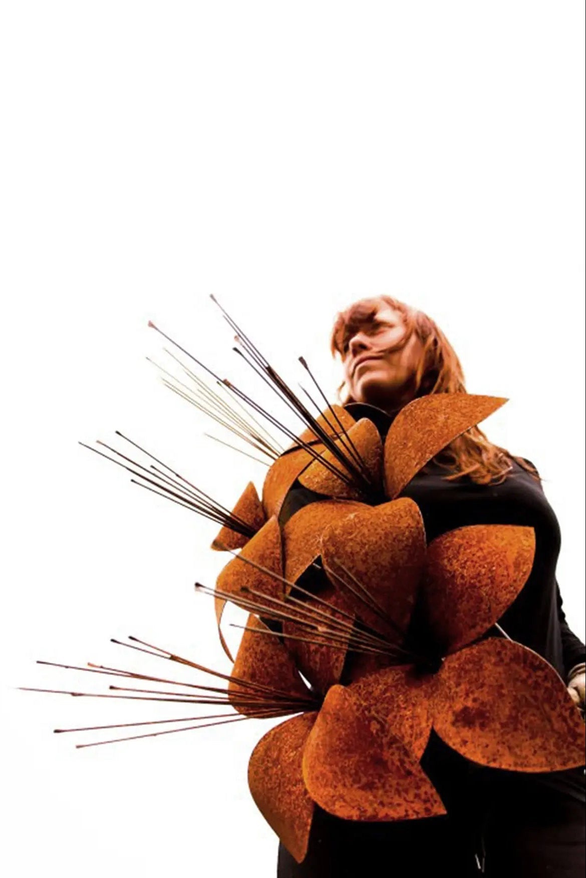 Elena with her Lilies